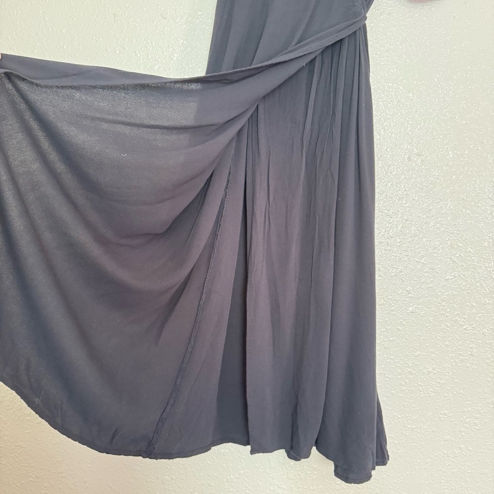 Old Navy Waist Defined Flutter Sleeve Midi Wrap D… - image 7